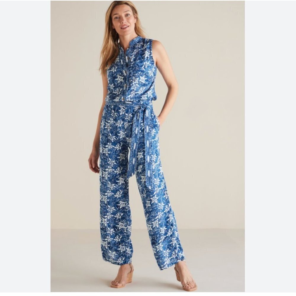 Soft Surroundings Nahla Jumpsuit 1X and 2X NWT